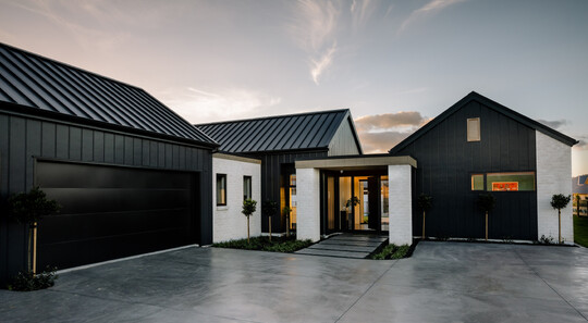 house designers & architects specialising in barn inspired,  modern gable home design cambridge, hamilton, waihi beach, mount maunganui