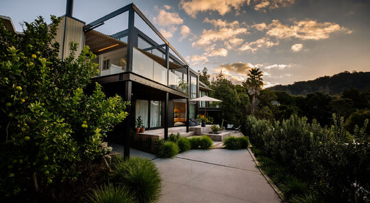 modern, contemporary, steel, mono pitch beach home designers waihi beach & mount maunganui